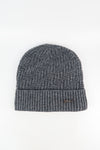 หมวกไหมพรมถักลาย พับขอบ สำหรับกันหนาว - Unisex Cable Knit Fleece Lining Knit Beanie Ski Hat