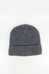 หมวกไหมพรมถักลาย พับขอบ สำหรับกันหนาว - Unisex Cable Knit Fleece Lining Knit Beanie Ski Hat