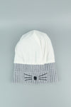 หมวกไหมพรม หมวกถักกันหนาว ทรงบินนี่ แบบบุขนด้านใน สำหรับเด็ก 1-5 ขวบ - Winter Animal Kids Warm Cat Ears Beanie Knitted Fleece Lined Hat (1-5 Years)