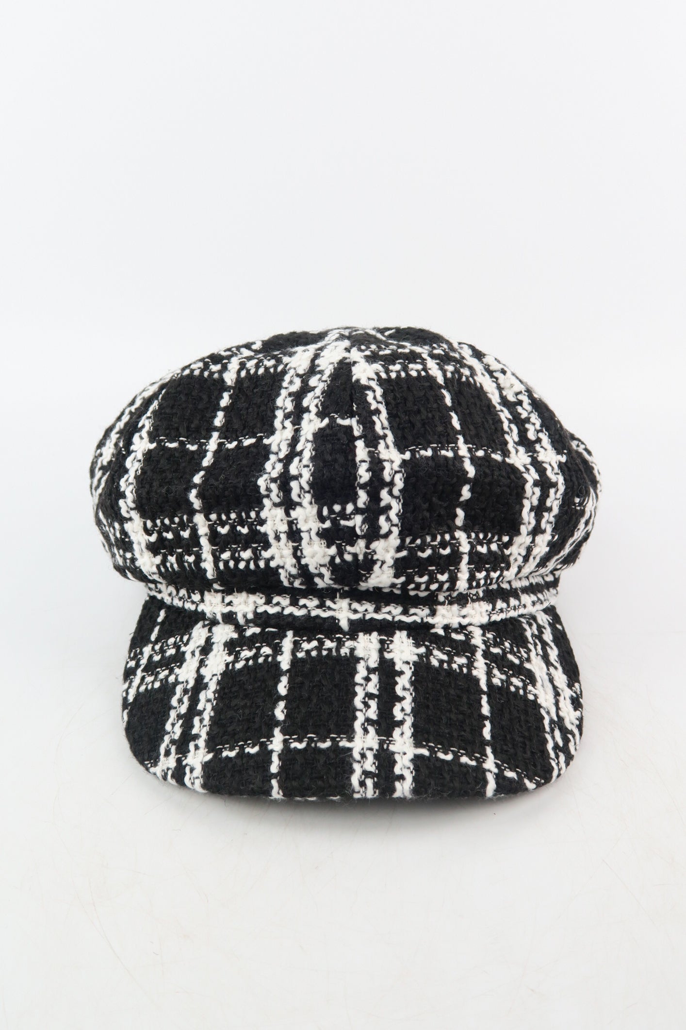 หมวกแฟชั่นผ้าทวีตทรง Cabbie - Cotton Newsboy Gatsby Apple Cabbie Cap
