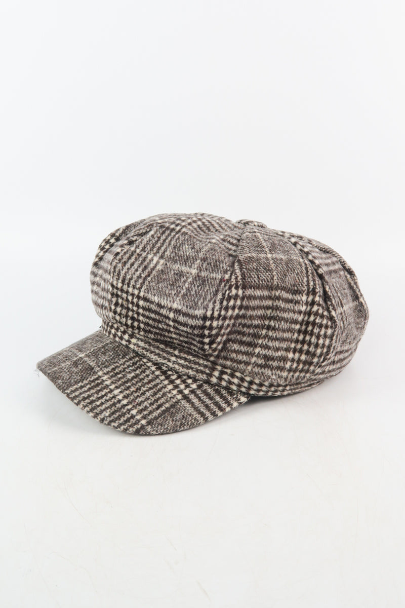หมวกแฟชั่นทรง Cabbie - Cotton Newsboy Gatsby Apple Cabbie Cap