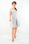 ชุดเดรส Off-Shoulder Fit & Flare - Love Off The Shoulder Fit & Flare Dress