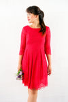 เดรสลูกไม้ - Premium Lace Dress