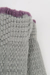 ถุงมือไหมพรมแต่งระบายที่ข้อมือ - Knitted Gloves