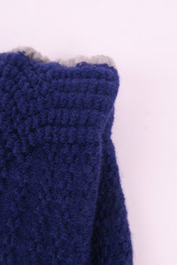 ถุงมือไหมพรมแต่งระบายที่ข้อมือ - Knitted Gloves