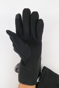 ถุงมือบุกันหนาวแต่งโบว์ กันหิมะ บุขนด้านใน  - Bowi Wool Lining Thermal Snow WindBreaker Gloves