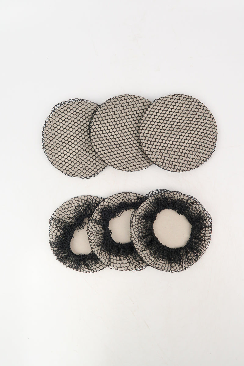 ตาข่ายครอบผม ตาข่ายมวยผม ไนลอนครอบมวยผม - Open End Mesh Liner Wig Cap