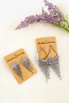ต่างหูประดับคริสตัล - Drop Earring