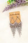 ต่างหูประดับคริสตัล - Drop Earring