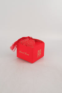 กล่องที่ระลึกงานแต่งงาน กระดาษบรรจุถุงจีนแต่งงานลูกอมกล่องของขวัญDrageesแพคเกจกระดาษแข็งเลเซอร์ตัด - 79-19