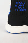 รองเท้าผ้าใบหุ้มข้อสูง - Girls Fashion Sneaker Slip On