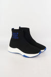 รองเท้าผ้าใบหุ้มข้อสูง - Girls Fashion Sneaker Slip On
