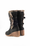 รองเท้าบูทกำมะหยี่ยาว  - Women's Knee High Stretch Boot