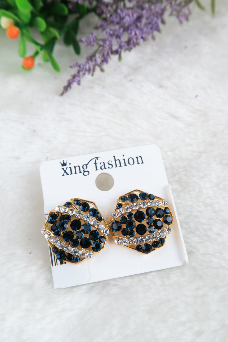 ต่างหู แฟชั่นประดับคริสตัล - Drop Earrings