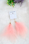 ต่างหูห้อยระย้า เเต่งพู่ - Drop Earrings