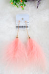 ต่างหูห้อยระย้า เเต่งพู่ - Drop Earrings