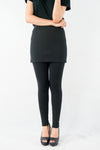 กระโปรงกางเกงเลกกิ้งทรงดินสอ - Pencil Mini Skirt with Leggings