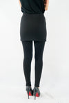 กระโปรงกางเกงเลกกิ้งทรงดินสอ - Pencil Mini Skirt with Leggings