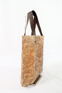 กระเป๋าผ้าอเนกประสงค์ ลายดอกไม้ ขนาด 12.5 x 14.5 - Bag Spunbond Non-Woven Vintage Floral Size 12.5 x 14.5