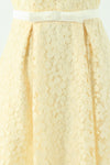 ชุดลูกไม้เปิดไหล่ - Off The Shoulder Lace Midi Dress