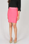 กระโปรงสั้น - Acylic Pencil Mini Skirt