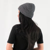 หมวกไหมพรมถักลาย พับขอบ สำหรับกันหนาว - Unisex Cable Knit Fleece Lining Knit Beanie Ski Hat