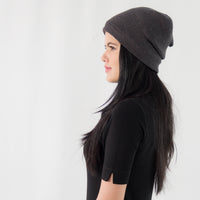 หมวกไหมพรมถักลาย สำหรับกันหนาว - Unisex Cable Knit Fleece Lining Knit Beanie Ski Hat