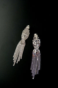 ต่างหูประดับคริสตัล  - Drop Earring
