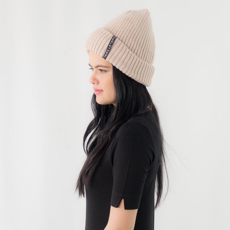 หมวกไหมพรมถัก สำหรับกันหนาว - Stylish Unisex Knitted Beanie Hat