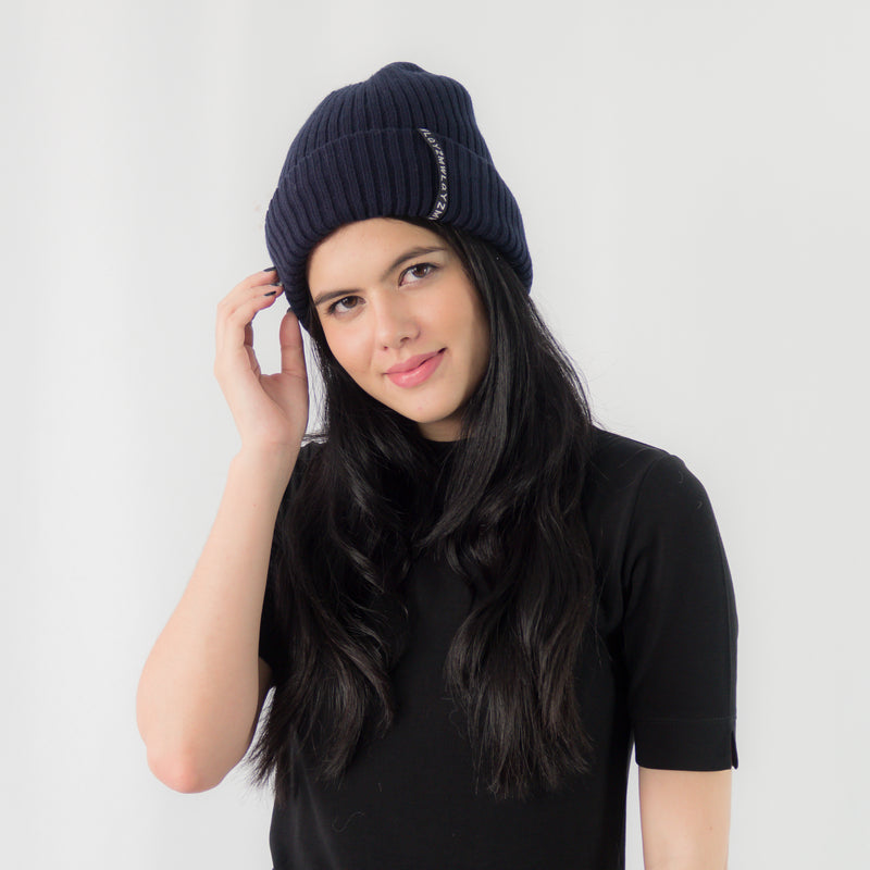 หมวกไหมพรมถัก สำหรับกันหนาว - Stylish Unisex Knitted Beanie Hat