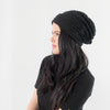 หมวกผ้าคอตตอน แต่งริ้ว ด้านในบุสำหรับกันหนาว - Stylish Unisex Knitted Beanie Hat