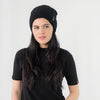 หมวกไหมพรมถักลายเปีย บุขนด้านใน H012- Unisex Cable Knit Fleece Lining Knit Beanie Ski Hat