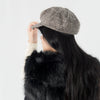 หมวกแฟชั่นทรง Cabbie - Cotton Newsboy Gatsby Apple Cabbie Cap