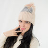 หมวกไหมพรมถักลายร่อง สำหรับกันหนาว - Stylish Unisex Knitted Beanie Hat