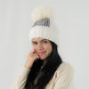 หมวกไหมพรมถักลายร่อง สำหรับกันหนาว - Stylish Unisex Knitted Beanie Hat