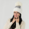 หมวกไหมพรมถักลายร่อง สำหรับกันหนาว - Stylish Unisex Knitted Beanie Hat