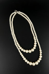 สร้อยคอแฟชั่นประดับมุก - Ivory Pearl Necklace
