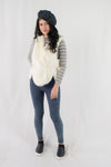 เสื้อกั๊กขนสัตว์ - Faux Fox Fur Vest