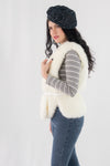 เสื้อกั๊กขนสัตว์ - Faux Fox Fur Vest
