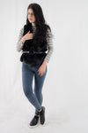 เสื้อกั๊กขนสัตว์ - Faux Fox Fur Vest