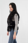 เสื้อกั๊กขนสัตว์ - Faux Fox Fur Vest