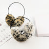 ที่ปิดหูกันหนาวลายเสือดาว - Leopard Printed Faux Fur Winter Earmuffs