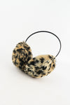ที่ปิดหูกันหนาวลายเสือดาว - Leopard Printed Faux Fur Winter Earmuffs