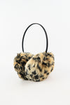 ที่ปิดหูกันหนาวลายเสือดาว - Leopard Printed Faux Fur Winter Earmuffs