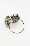ที่ปิดหูกันหนาวลายเสือดาว - Leopard Printed Faux Fur Winter Earmuffs