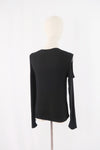 เสื้อยืดสีพื้นคอกลมเว้าไหล่ - Basic T-Shirt