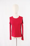 เสื้อยืดสีพื้นคอกลมเว้าไหล่ - Basic T-Shirt