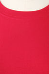 เสื้อยืดสีพื้นคอกลมเว้าไหล่ - Basic T-Shirt