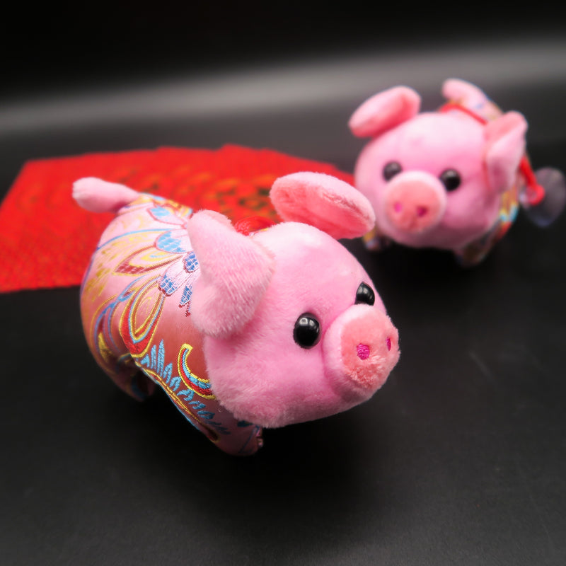 ตุ๊กตาลูกหมู ร่ำรวย หมูคู่ หมูโชคดี - Chinese Pigs 790-920