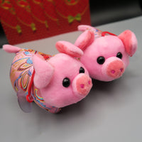 ตุ๊กตาลูกหมู ร่ำรวย หมูคู่ หมูโชคดี - Chinese Pigs 790-920